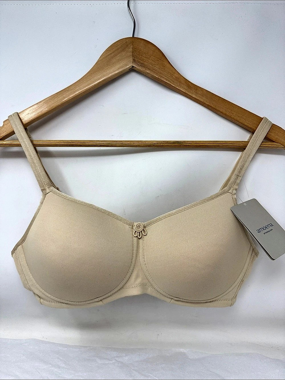 Amoena Mara Padded Mastectomy Bra Size 36A NWT Full Coverage Supportive Comfort